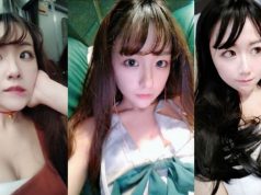 娃娃臉底下藏胸器!嫩妹的雪白大球「硬生生擠爆衣服」…量了一下:奶比臉大!(12P)